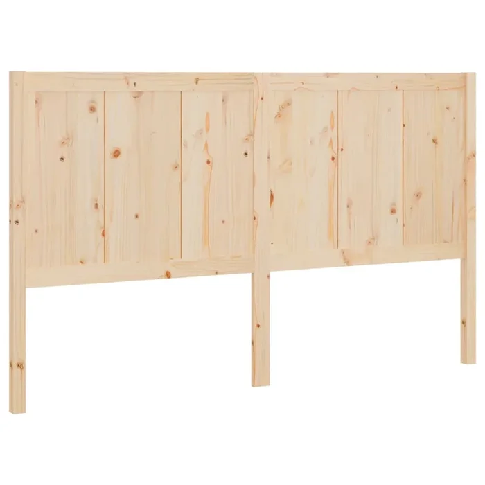 vidaXL Cabecero de cama madera maciza de pino 205,5x4x100 cm (6)