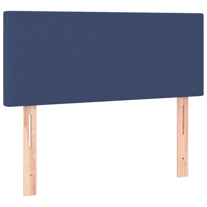 vidaXL Cabecero de tela azul 100x5x78/88 cm (6)