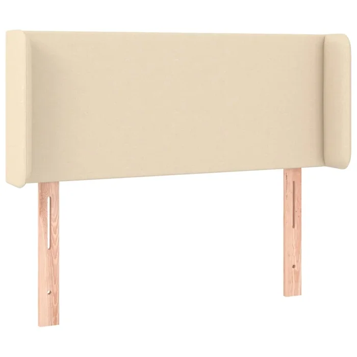 vidaXL Cabecero de tela color crema 83x16x78/88 cm (5)