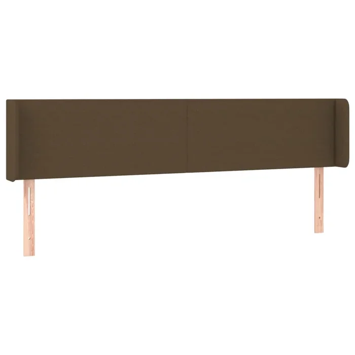 vidaXL Cabecero de tela gris oscuro 183x16x78/88 cm (7)