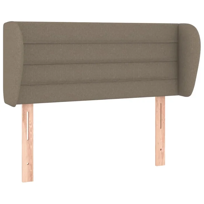 vidaXL Cabecero de tela gris taupe 93x23x78/88 cm (6)