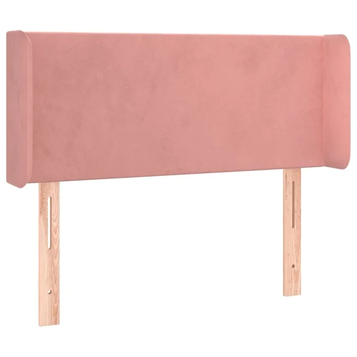 vidaXL Cabecero de terciopelo rosa 103x16x78/88 cm (7)