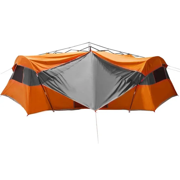 vidaXL Carpa Familiar Interior Gris 520 x 520 x 190 cm