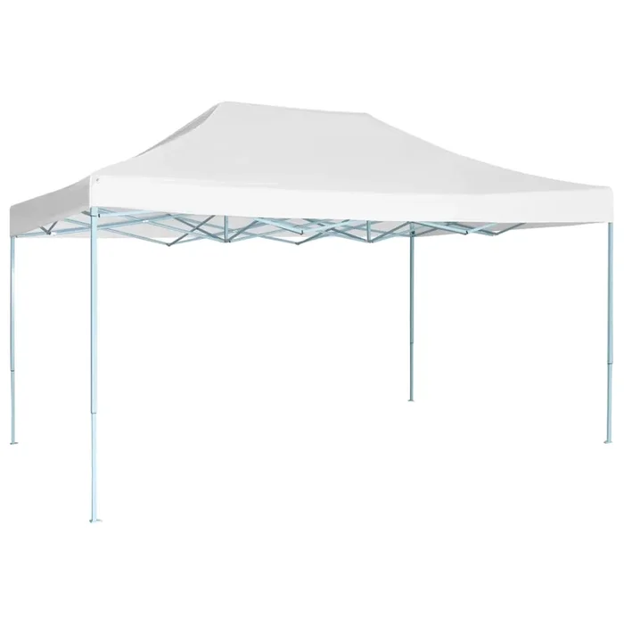 vidaXL Carpa para celebraciones plegable blanco 3×4,5 m