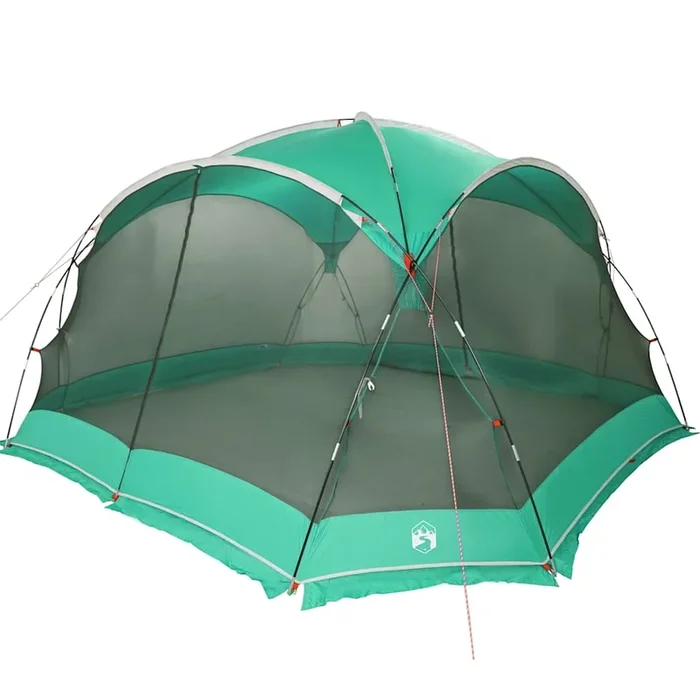 vidaXL Carpas con techo Verde mar 434 x 434 x 230 cm Poliéster