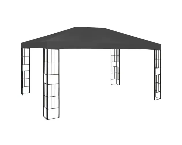 vidaXL cenador gris antracita 3×4 m | Brico Depôt Originale