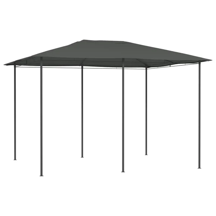 vidaXL Cenador gris antracita 3x4x2,6 m 160 g/m²