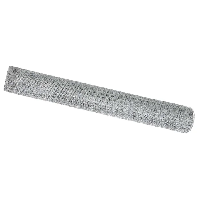 vidaXL Cerca Hexagonal Plateado 1 x 100 m Acero galvanizado