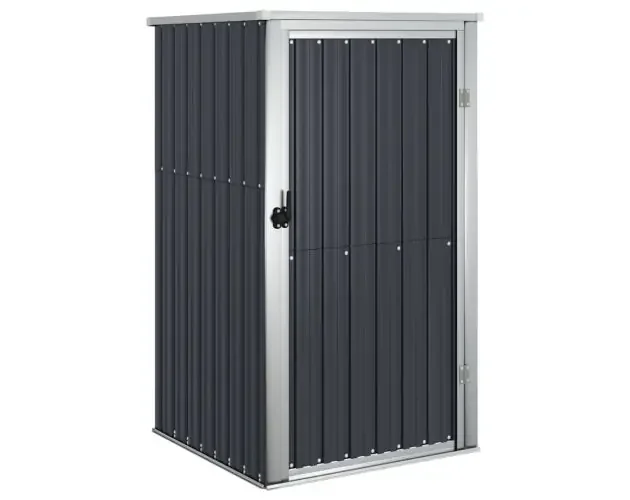 vidaXL cobertizo de herramientas jardín acero galvanizado 88x89x161 cm | Brico Depôt Esclusivo