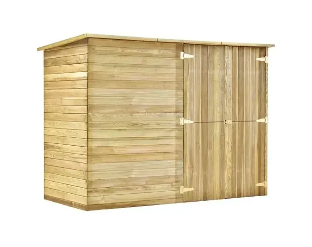 vidaXL cobertizo para jardín de madera pino impregnada 232x110x170 cm | Brico Depôt Top Qualità