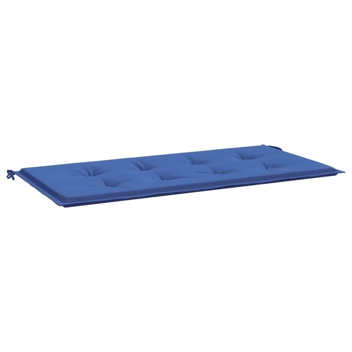 vidaXL Cojín de banco de jardín tela Oxford azul 100x50x3 cm (2)