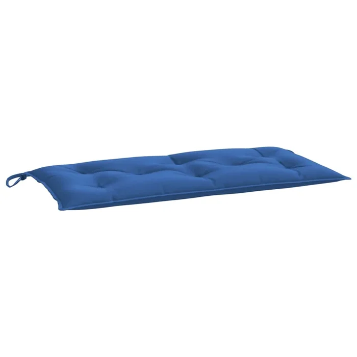 vidaXL Cojín de banco de jardín tela Oxford azul 100x50x7 cm (2)