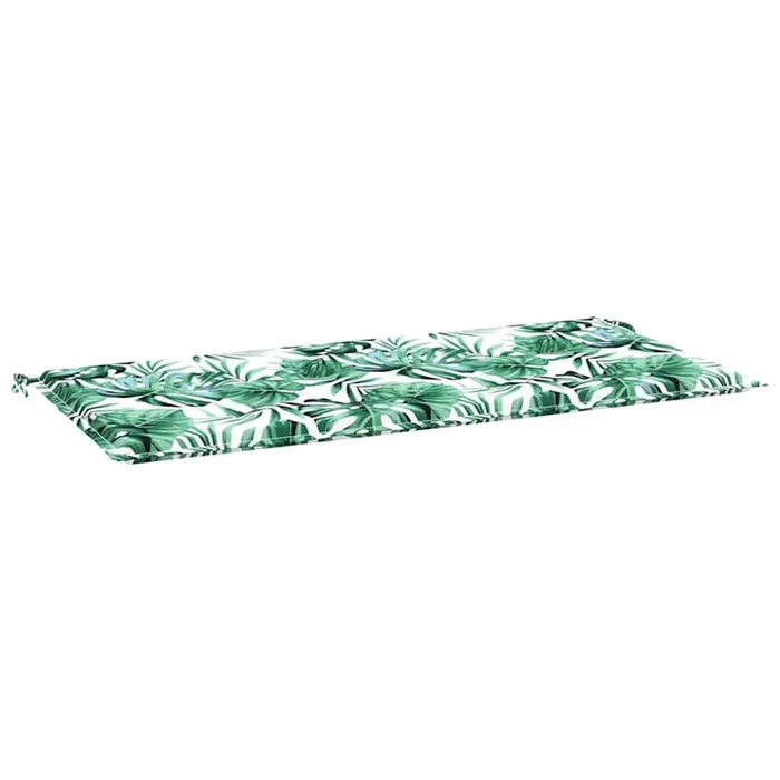 vidaXL Cojín de banco de jardín Verde 100 x 50 x 4 cm Tela Oxford
