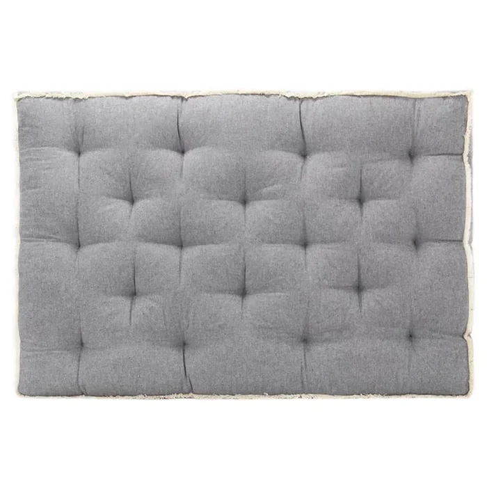 vidaXL Cojín para sofá de palets gris antracita 120x80x10 cm