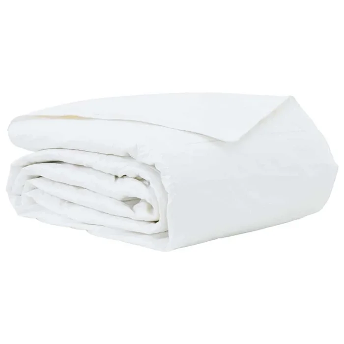 vidaXL Colchas y Duvets Blanco 200 x 220 cm Plumas (2)