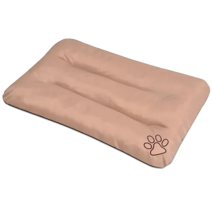 vidaXL Colchón para perro tamaño L beige