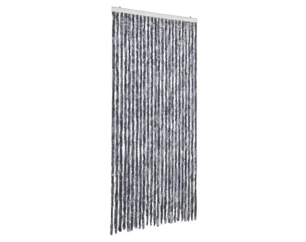 vidaXL cortina antimoscas chenilla plateado 100×200 cm | Brico Depôt Promo Stagionale