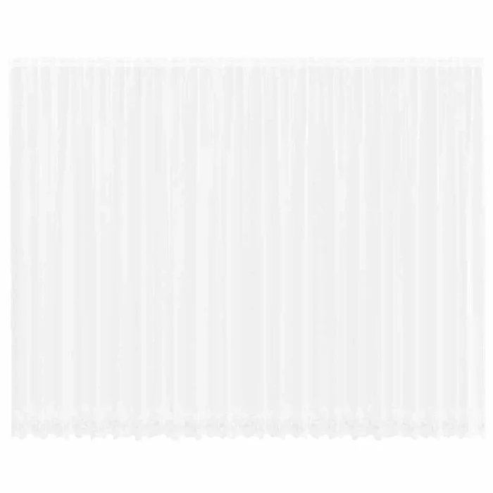 vidaXL Cortina de Encaje con cortinas 500x100cm Poliéster (36)