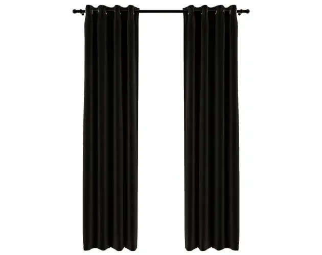 vidaXL cortina opaca con ojales look lino 2 pzas antracita 140×225 cm | Brico Depôt Nuova Collezione