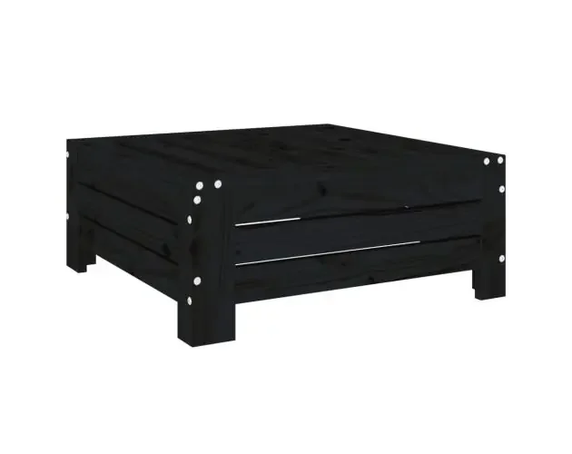 vidaXL cubierta para base de sombrilla madera maciza de pino negro | Brico Depôt Subito Disponibile