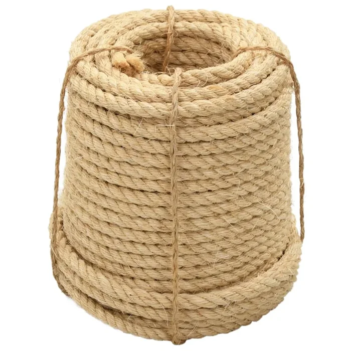 vidaXL Cuerda 100% sisal 14 mm 100 m