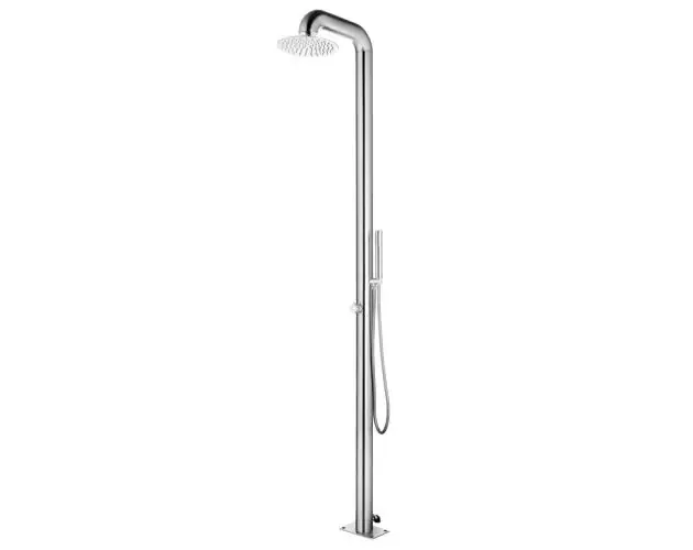 vidaXL ducha de jardín acero inoxidable 225 cm | Brico Depôt Promo Stagionale