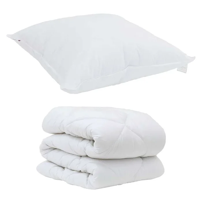 vidaXL Edredón con Almohada con almohada 2 pcs Microfibra (19)