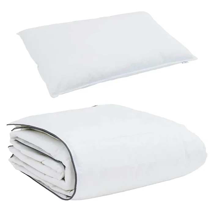 vidaXL Edredón de Invierno con almohada 2 pcs Pluma de pato (43)
