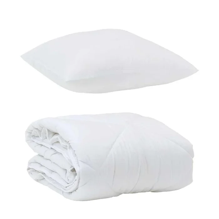 vidaXL Edredón de Verano con almohada 2 pcs Microfibra (55)