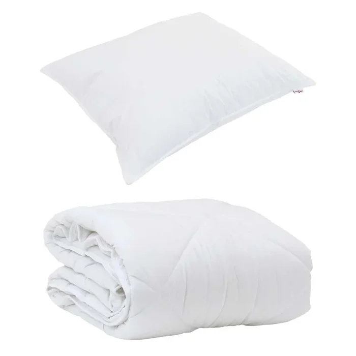 vidaXL Edredón para todas las estaciones con almohada 2 pcs Microfibra (9)