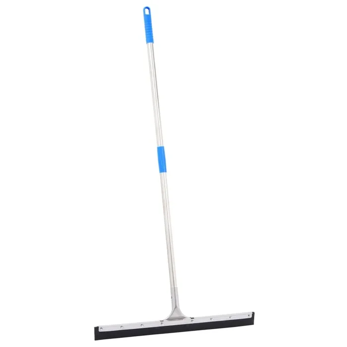 vidaXL Escobilla espátula de goma de suelo acero y goma 55×122,5 cm