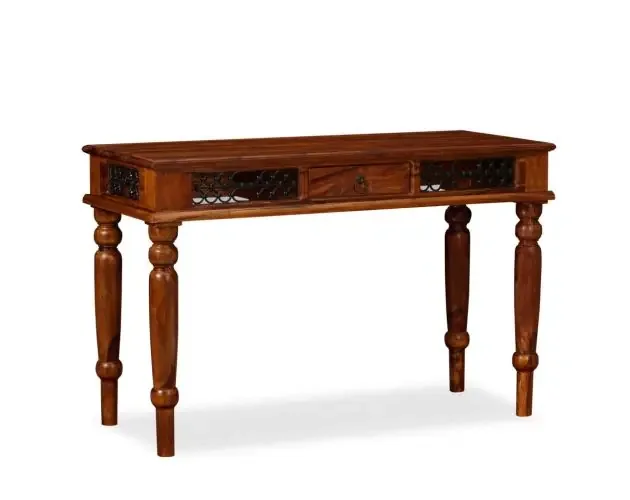 vidaXL escritorio de madera maciza de acacia 120x50x76 cm | Brico Depôt Di Marca