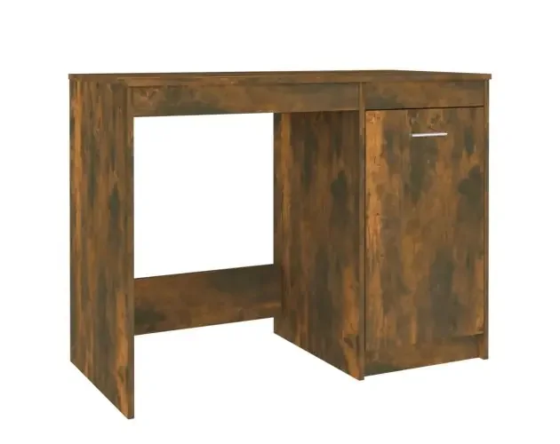 vidaXL escritorio madera contrachapada roble ahumado 100x50x76 cm | Brico Depôt Ordina Subito