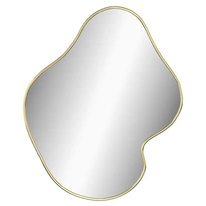 vidaXL Espejo de pared dorado 60×50 cm (2)