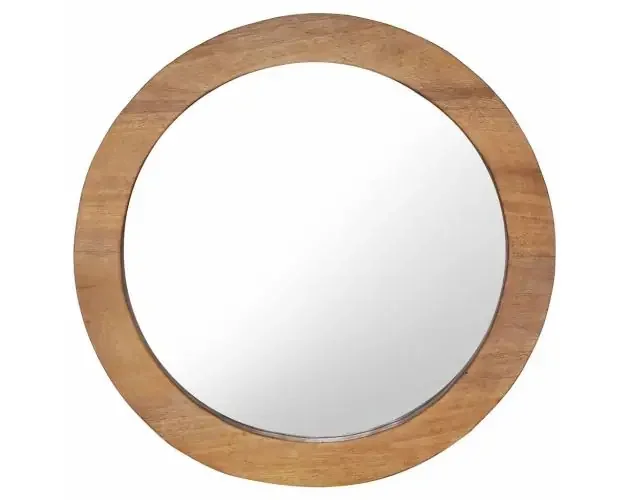 vidaXL espejo de pared redondo teca 60 cm | Brico Depôt Super Prezzo