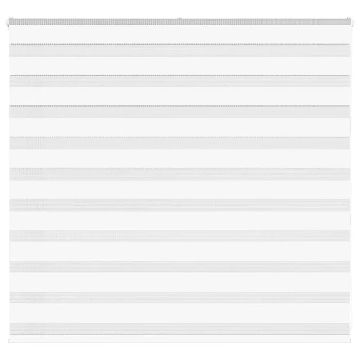 vidaXL Estor cebra blanco 165×100 cm tejido ancho 160,9 cm poliéster
