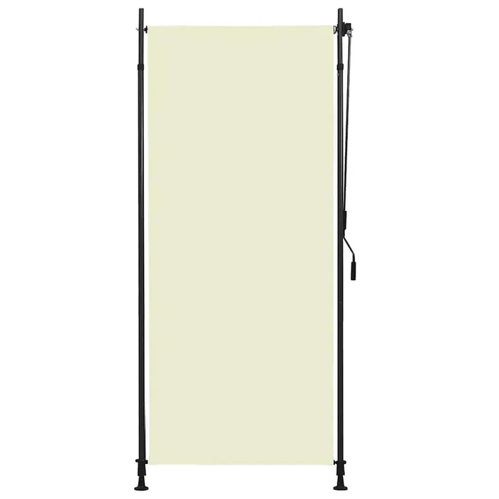 vidaXL Estor enrollable de exterior color crema 100×270 cm