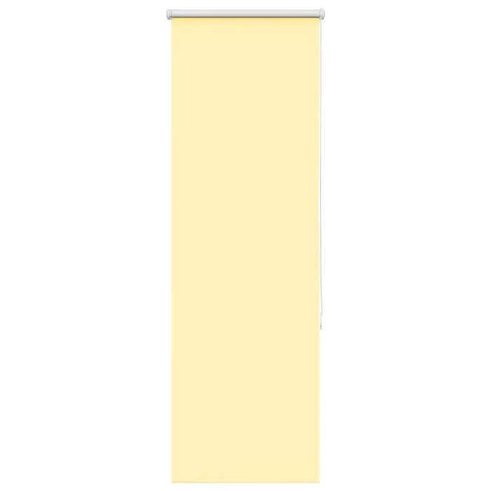 vidaXL Estor Enrollable Opaco Amarillo 55×150 cm Tela Ancho 50,7 cm