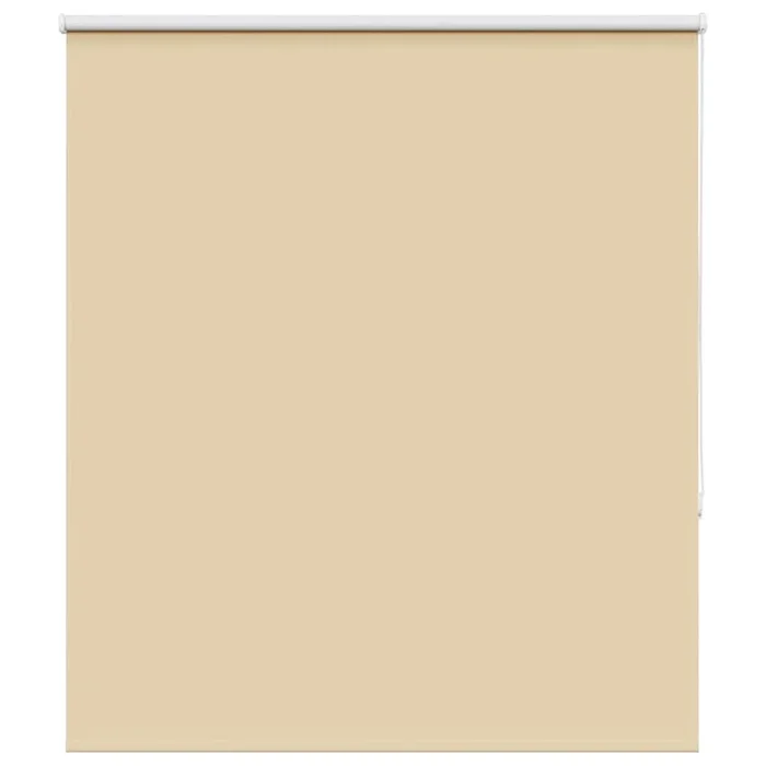 vidaXL Estor Enrollable Opaco Beige 125×150 cm Tela Ancho 121,6 cm