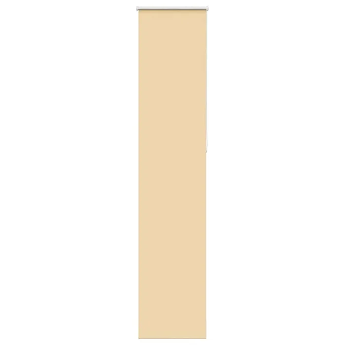 vidaXL Estor Enrollable Opaco Beige 55×210 cm Tela Ancho 50,7 cm