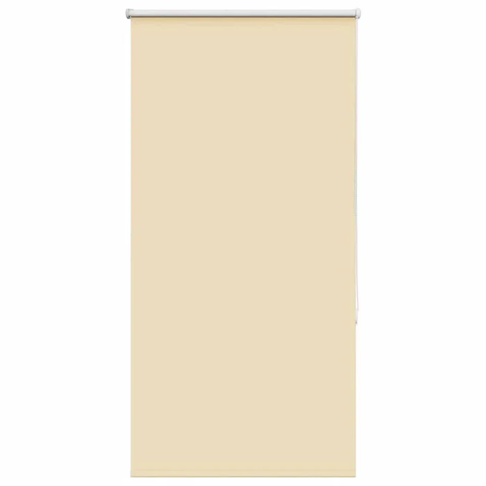 vidaXL Estor Enrollable Opaco Beige 75×130 cm Tela Ancho 70,7 cm