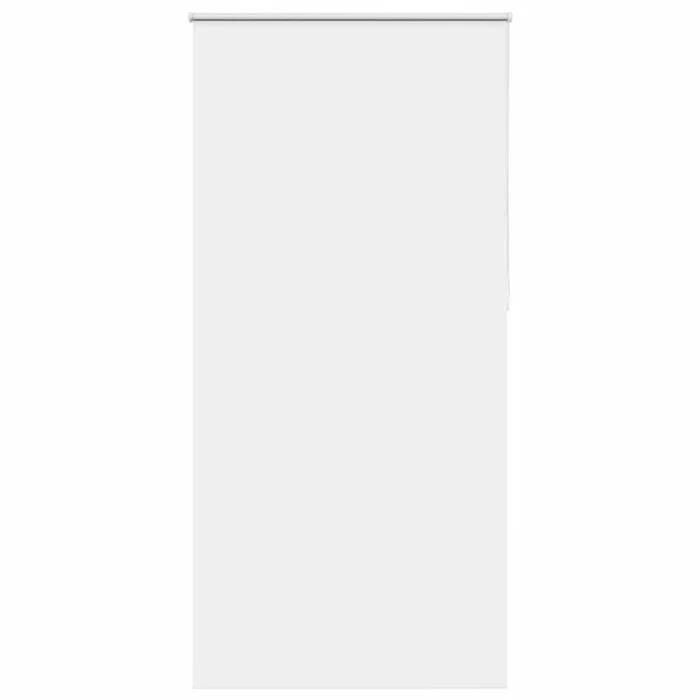 vidaXL Estor Enrollable Opaco Blanco 110×210 cm Tela Ancho 105,7 cm