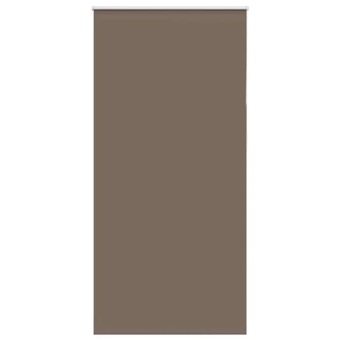 vidaXL Estor Enrollable Opaco Color Café 115x210cm Tela Ancho 110,7cm