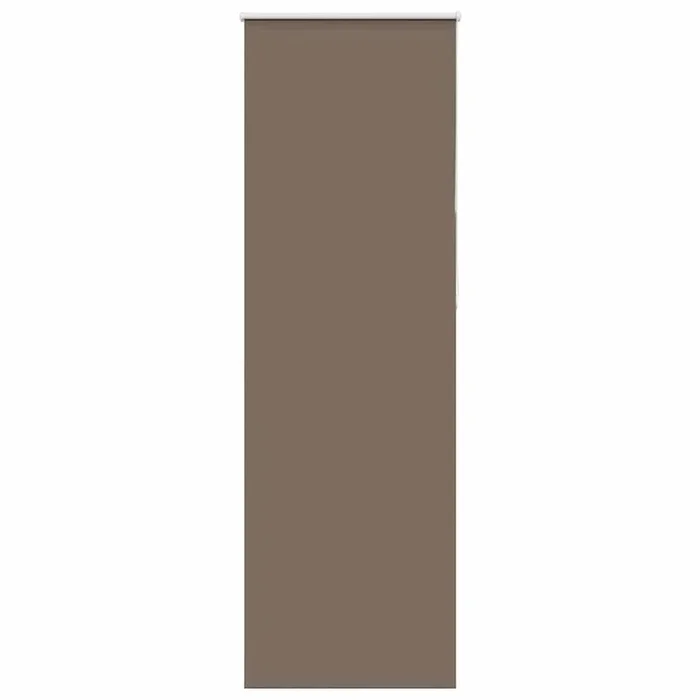 vidaXL Estor Enrollable Opaco Color Café 65x230cm Tela Ancho 60,7cm