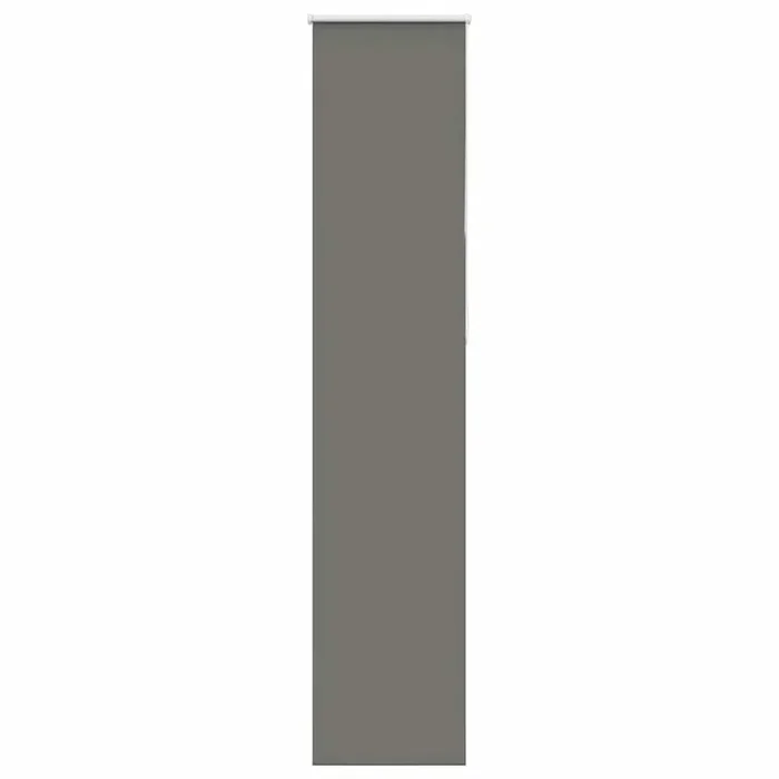 vidaXL Estor Enrollable Opaco gris 40×210 cm Tela Ancho 35,7 cm