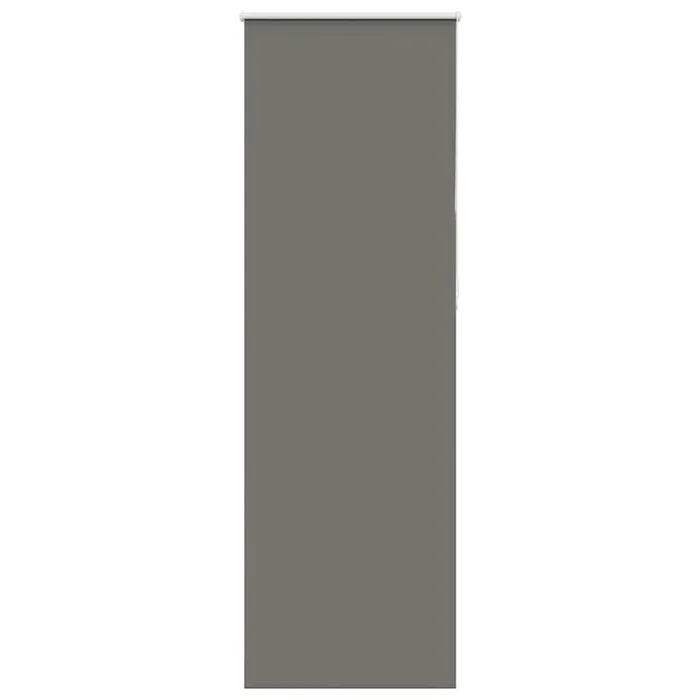 vidaXL Estor Enrollable Opaco gris 80×230 cm Tela Ancho 75,7 cm