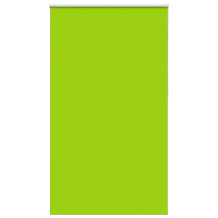 vidaXL Estor Enrollable Opaco hojas verde 140x230cm Tela Ancho 136,6cm