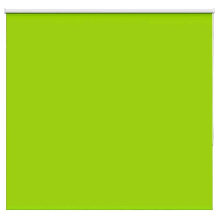 vidaXL Estor Enrollable Opaco hojas verde 145x130cm Tela Ancho 141,6cm