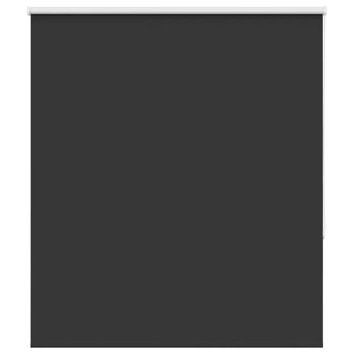 vidaXL Estor Enrollable Opaco negro 140×130 cm Tela Ancho 136,6 cm