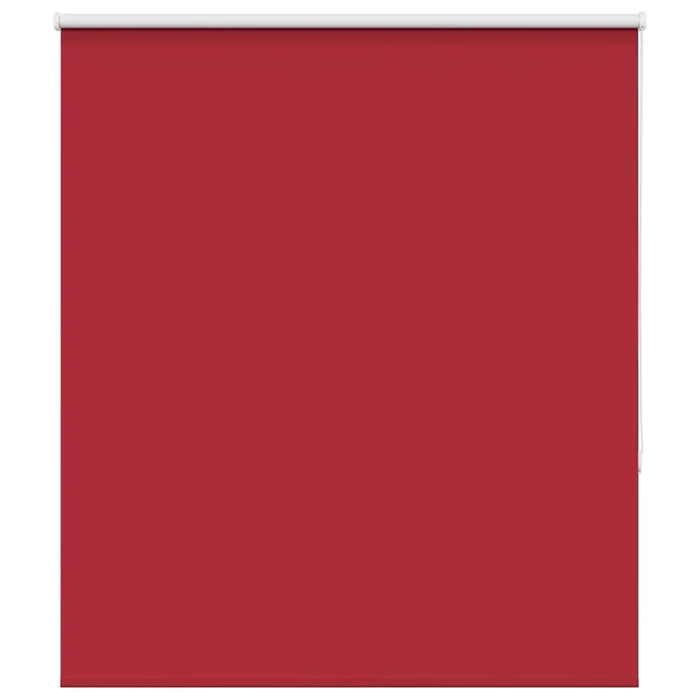 vidaXL Estor Enrollable Opaco Rojo 125×130 cm Tela Ancho 121,6 cm